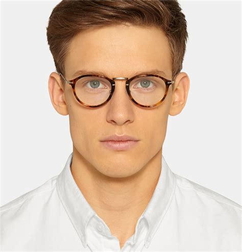 persol round frame glasses.